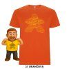 TOP 100 BGG 2025 - Meeple tričko (Barva 03 žlutá, Střih Pánské, Velikost XXL)