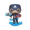 Funko POP! Avengers Endgame: Captain America with Broken Shield and Mjolnir